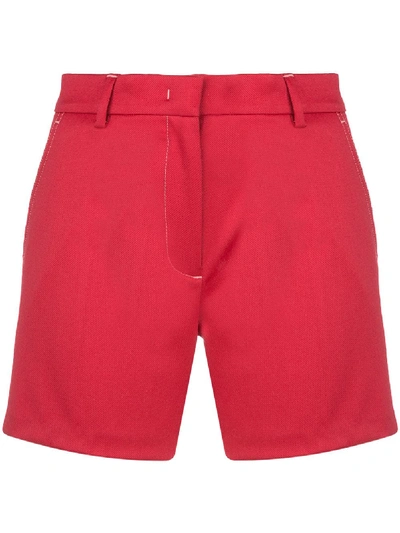 Shop Sies Marjan Sienna Tailored Mini-shorts In Red