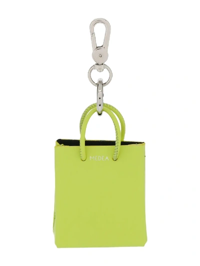 Shop Medea Tote Bag Keyring In Green