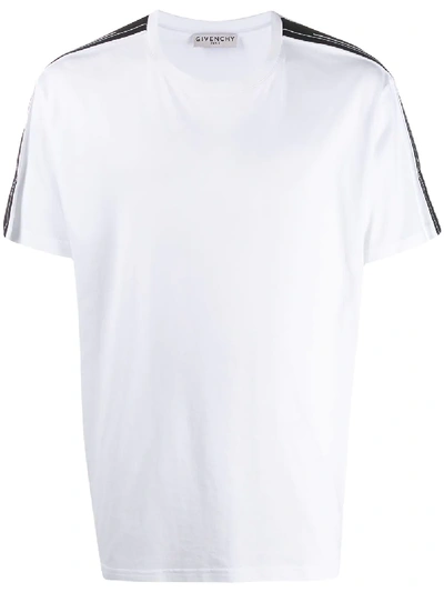 Shop Givenchy Side Panelled T-shirt In White