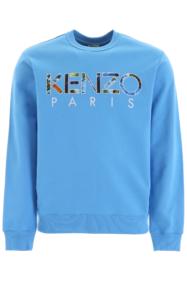 kenzo light blue sweatshirt