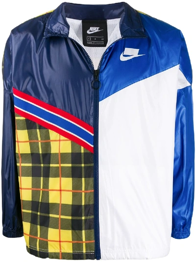 Shop Nike 'nsw' Jacke In Blue ,white