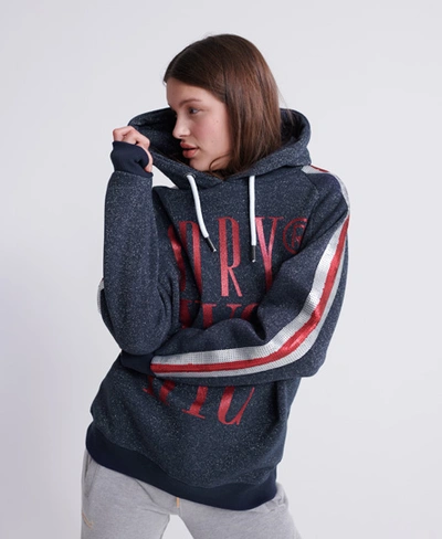 Superdry Nyc Oversized Boutique Hoodie In Dark Blue | ModeSens
