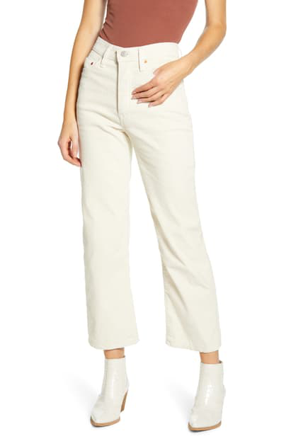 ribcage wide leg corduroy pants