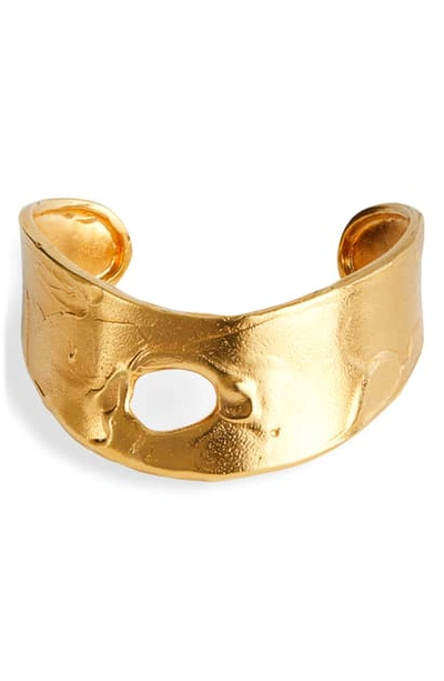 Shop Alighieri The Echoes Of Africa Cuff Bracelet In Gold