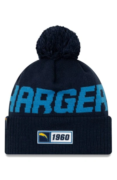 Shop New Era Nfl Beanie In Los Angeles Chargers
