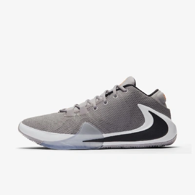 Shop Nike Zoom Freak 1 Basketball Shoe In Grey