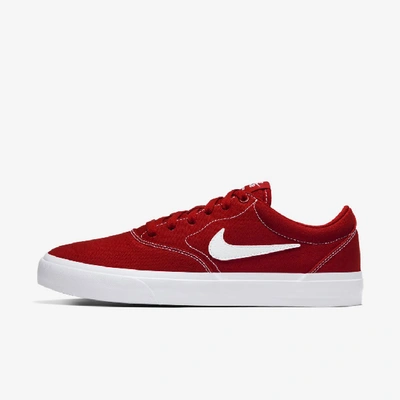 Shop Nike Sb Charge Canvas Men's Skate Shoe In Red