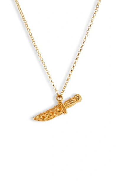 Shop Alighieri The Captured Protection Necklace In Gold