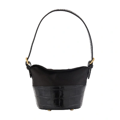 Shop By Far Mini Jamie Bag In Black