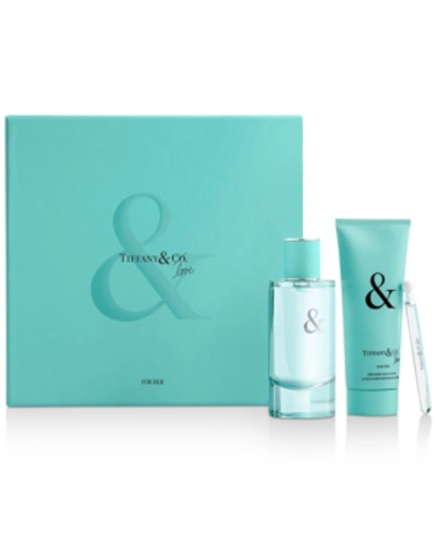 Shop Tiffany & Co Tiffany & Love Eau De Parfum For Her 3-pc. Gift Set