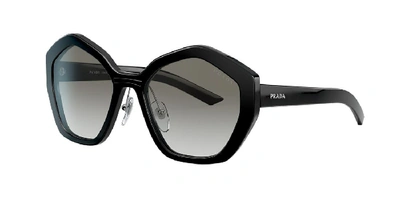 Shop Prada Woman Sunglasses Pr 08xs In Grey Gradient