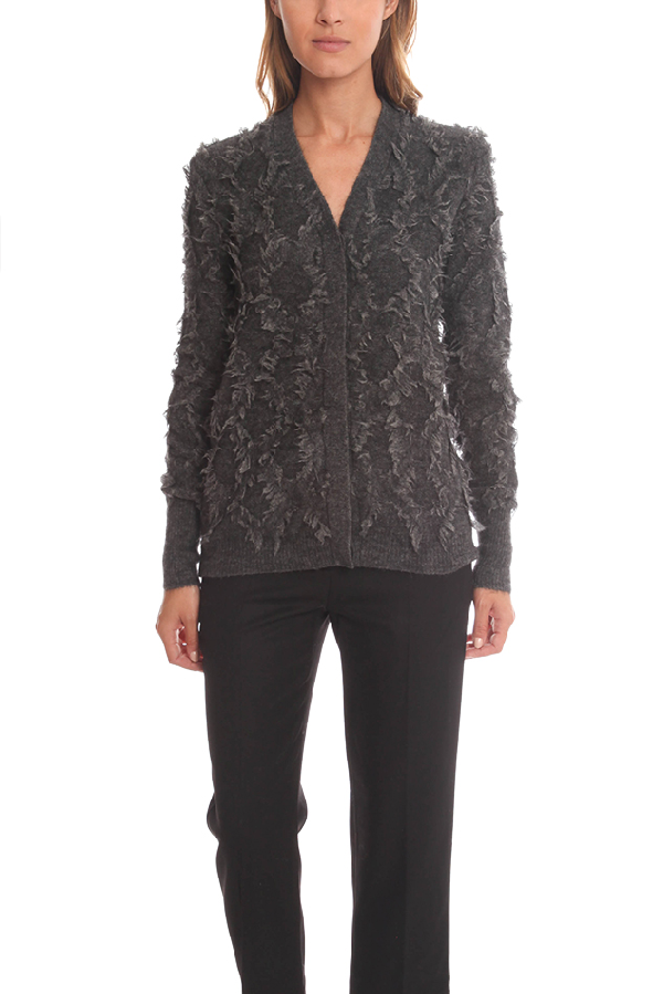 phillip lim fringe cardigan