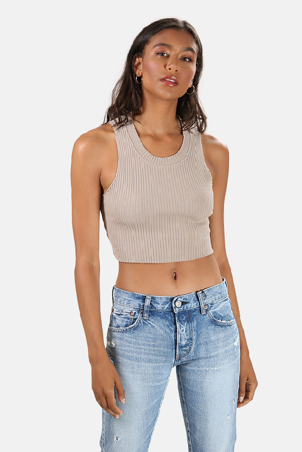 cotton citizen venice crop tank