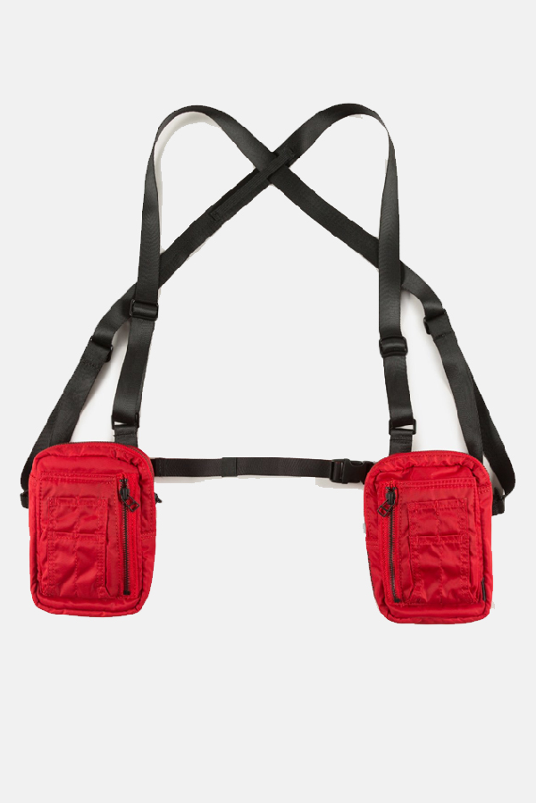 red shoulder bag mens