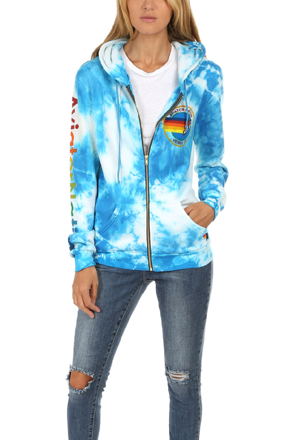 aviator nation zip up