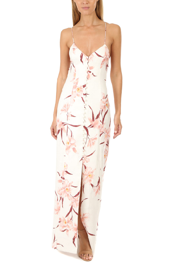 zimmermann corsage linen jumpsuit