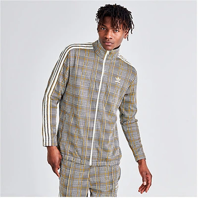 Adidas Originals Adidas Men's Originals Tartan Track Jacket In Grey |  ModeSens