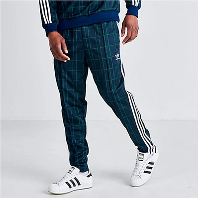 Adidas Originals Adidas Men's Originals Tartan Bb Track Pants In Blue |  ModeSens