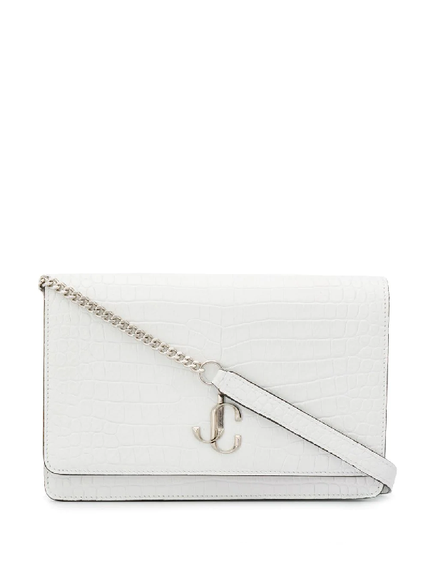 jimmy choo white purse