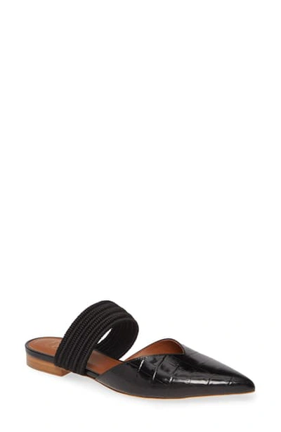 Shop Malone Souliers Maisie Band Mule In Black