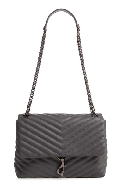 Rebecca minkoff edie medium convertible leather shoulder bag sale