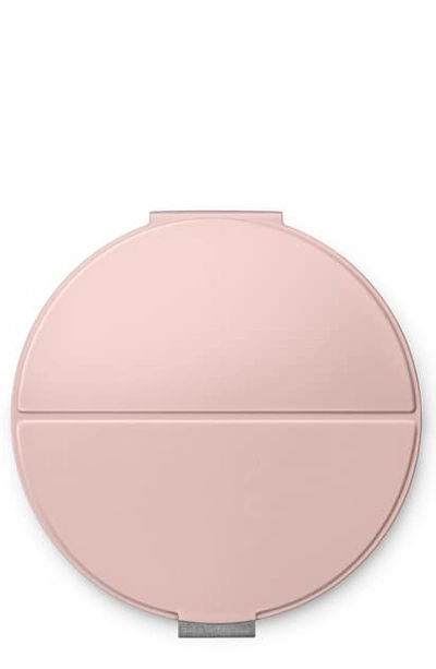 Shop Simplehuman Sensor Mirror Compact Smart Cover In Pink Sand