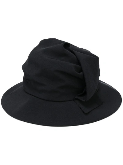 Shop Y's Wide Brim Hat In Black