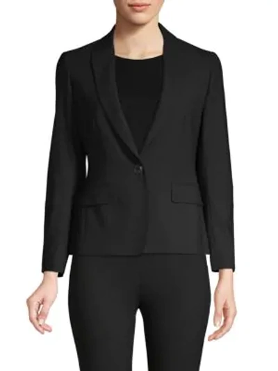 Shop Rag & Bone Wool-blend Blazer In Black