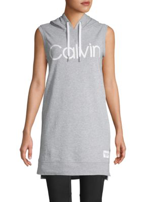 calvin klein performance hoodie dress