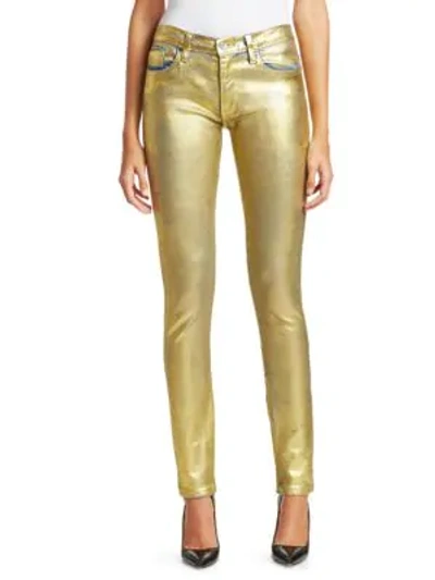 Shop Tre By Natalie Ratabesi Women's The Gold Edith Skinny Pants