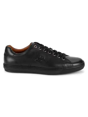 bally orivel leather sneakers