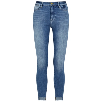 Shop Frame Le High Skinny Blue Jeans