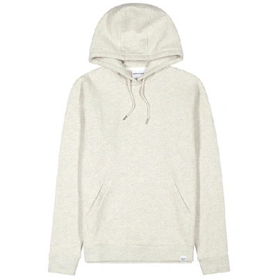 Shop Norse Projects Vagn Oatmeal Hooded Cotton Sweatshirt In Beige