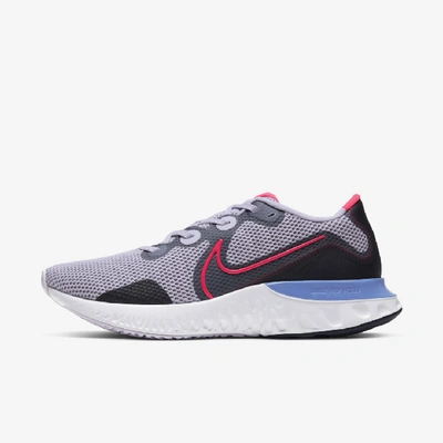 Shop Nike Renew Run Men's Running Shoe In Violet Frost/dark Obsidian/blue Beyond/flash Crimson