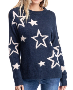 plus size navy sweater