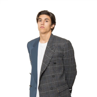 Off-white Reconstructed Jacket In Black