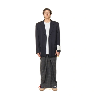 Off-white Reconstructed Jacket In Black