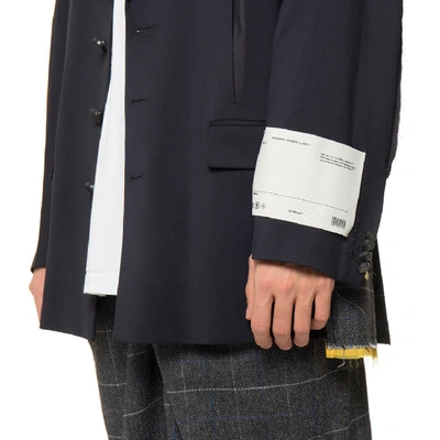 Off-white Reconstructed Jacket In Black