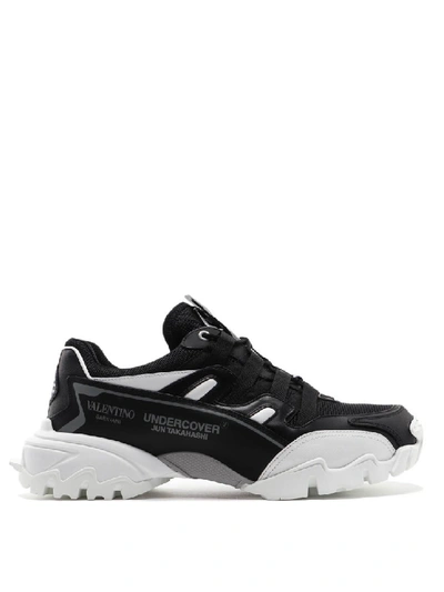 Shop Valentino Climbers-undercover Sneakers In Black