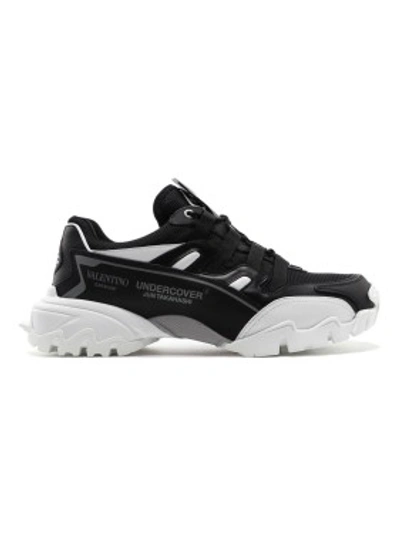 Shop Valentino Climbers-undercover Sneakers In Black