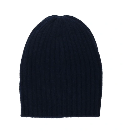 Shop Fedeli Blue Wool Hat