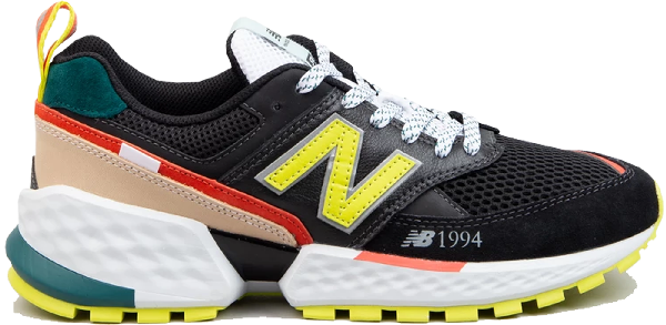 new balance 574 yellow orange