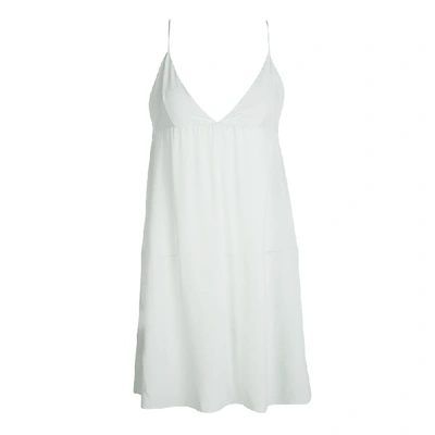 Pre-owned Chloé Faded Mint Green Silk Noodle Strap Camisole S