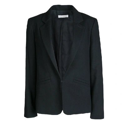 Pre-owned Chloé Black Wool Tailored Blazer S