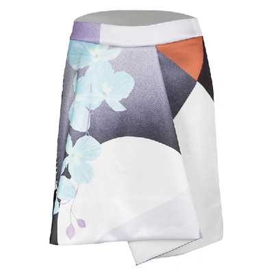 Pre-owned 3.1 Phillip Lim / フィリップ リム 3.1 Philip Lim Multicolor Soleil Print Rounded Fold Detail Skirt Xs