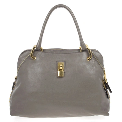 Pre-owned Marc Jacobs Grey Paradise Little Janice Bag