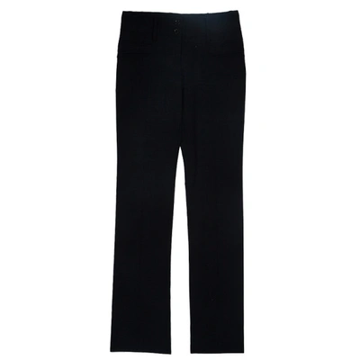 Pre-owned Dolce & Gabbana Formal Pants S In Black