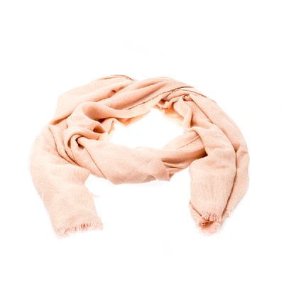 Pre-owned Loro Piana Pale Pink Cashmere Scarf