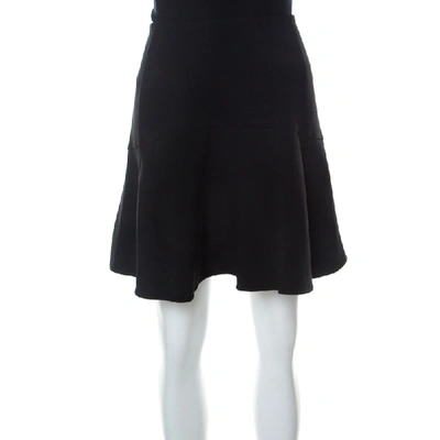 Pre-owned Chloé Black Crepe A-line Short Skirt M