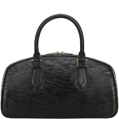 Pre-owned Louis Vuitton Black Epi Leather Jasmine Bag